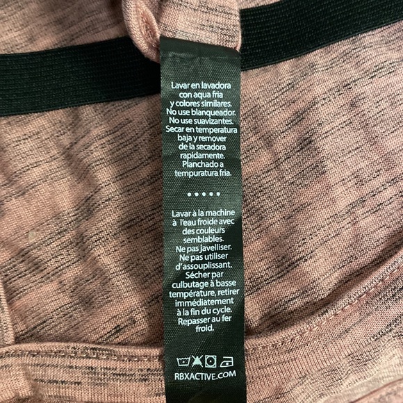 RBX Sleeveless Top Tank Top Back Cut Out XL - Picture 7 of 7